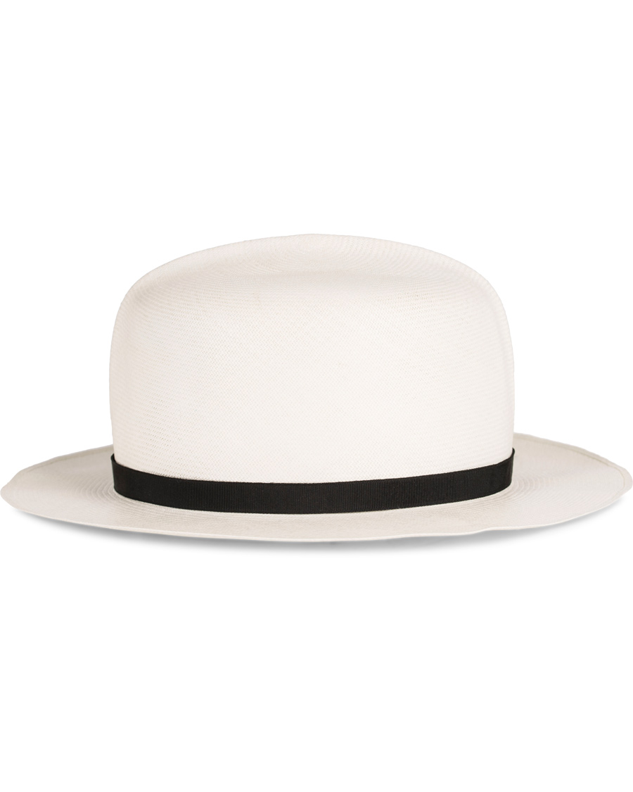 Herre | Borsalino Montechristi Rollable Panama Hat White | Borsalino | Montechristi Rollable Panama Hat White