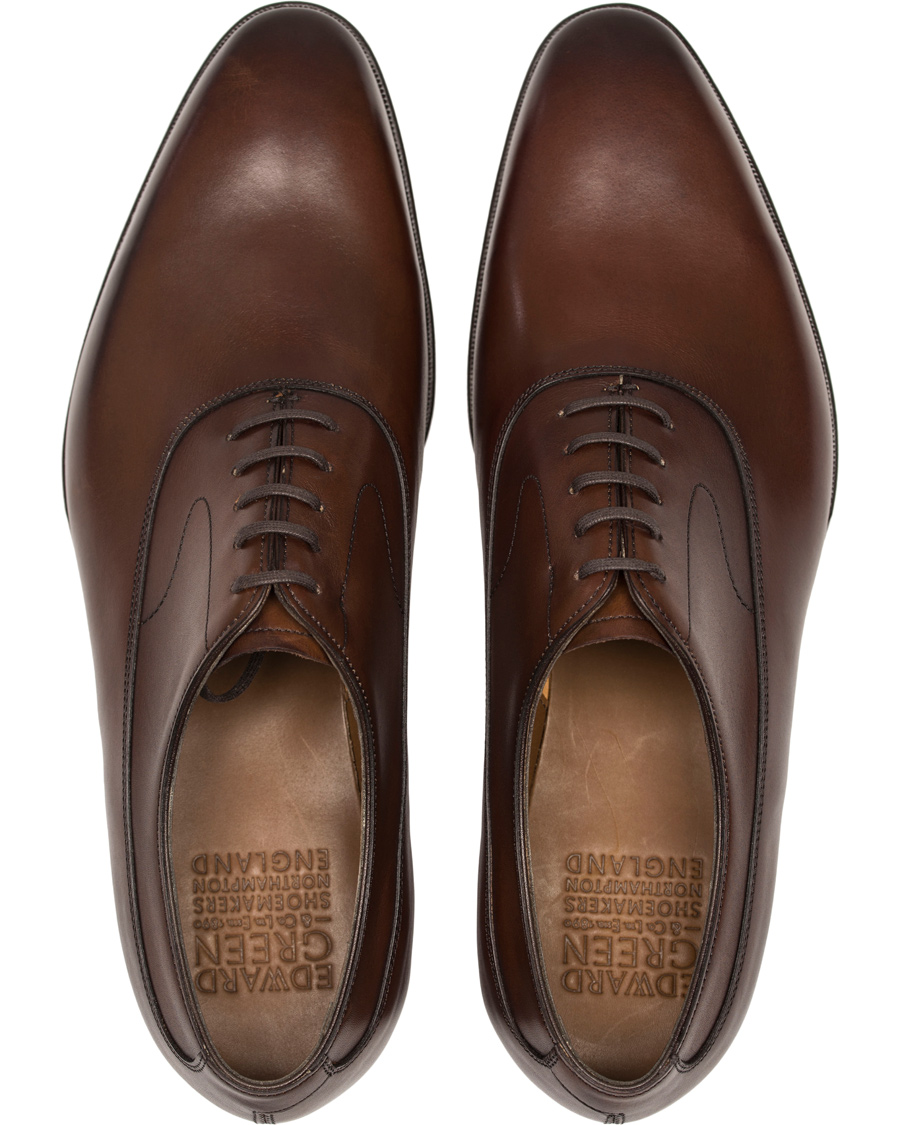Herre | Edward Green Curzon Oxford Dark Brown Calf | Edward Green | Curzon Oxford Dark Brown Calf
