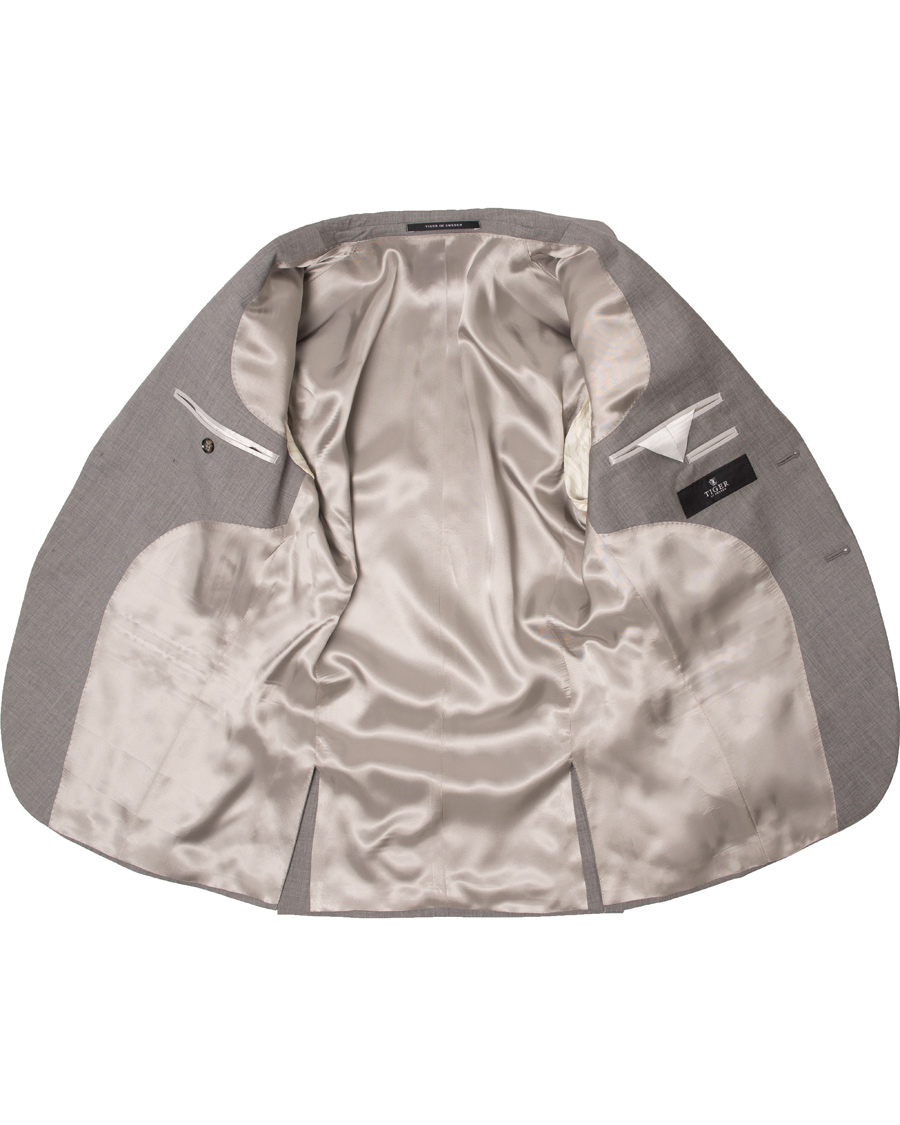 Herre | Jakkesæt | Tiger of Sweden | Jil 100% Wool Suit Light Grey