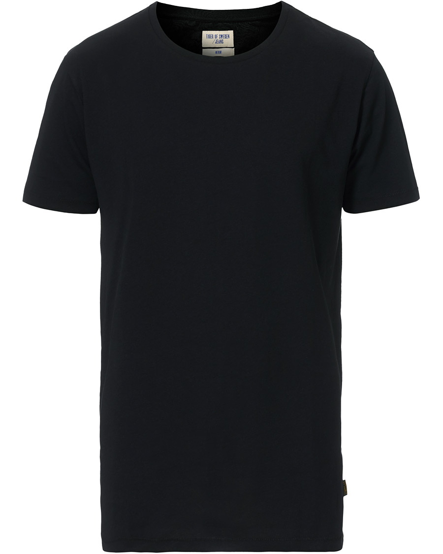 Herre | T-Shirts | Tiger of Sweden | Corey Solid Tee Black