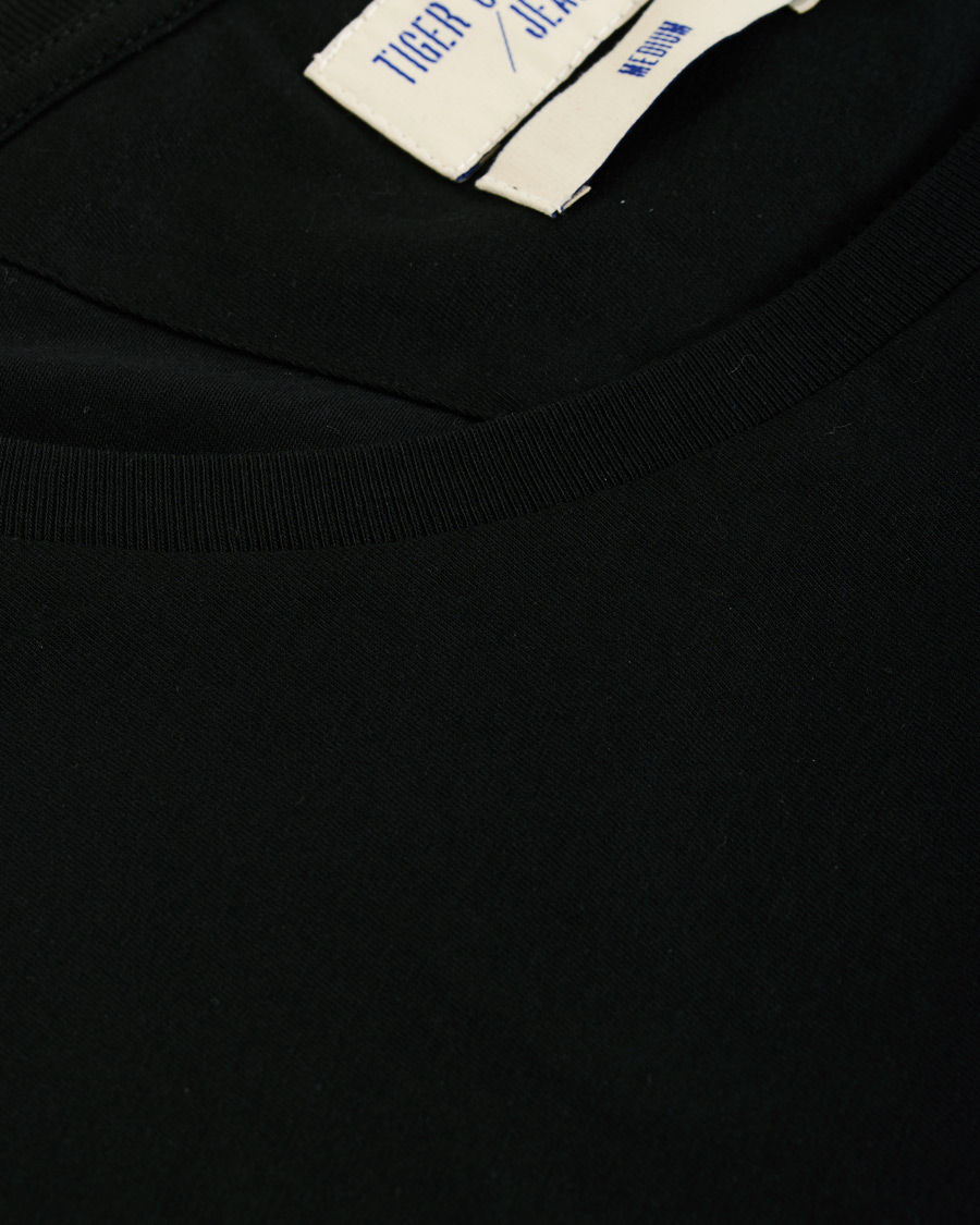Herre | T-Shirts | Tiger of Sweden | Corey Solid Tee Black