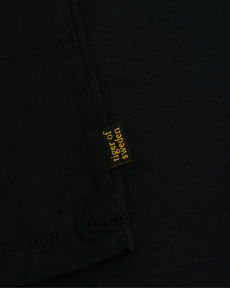 Herre | T-Shirts | Tiger of Sweden | Corey Solid Tee Black