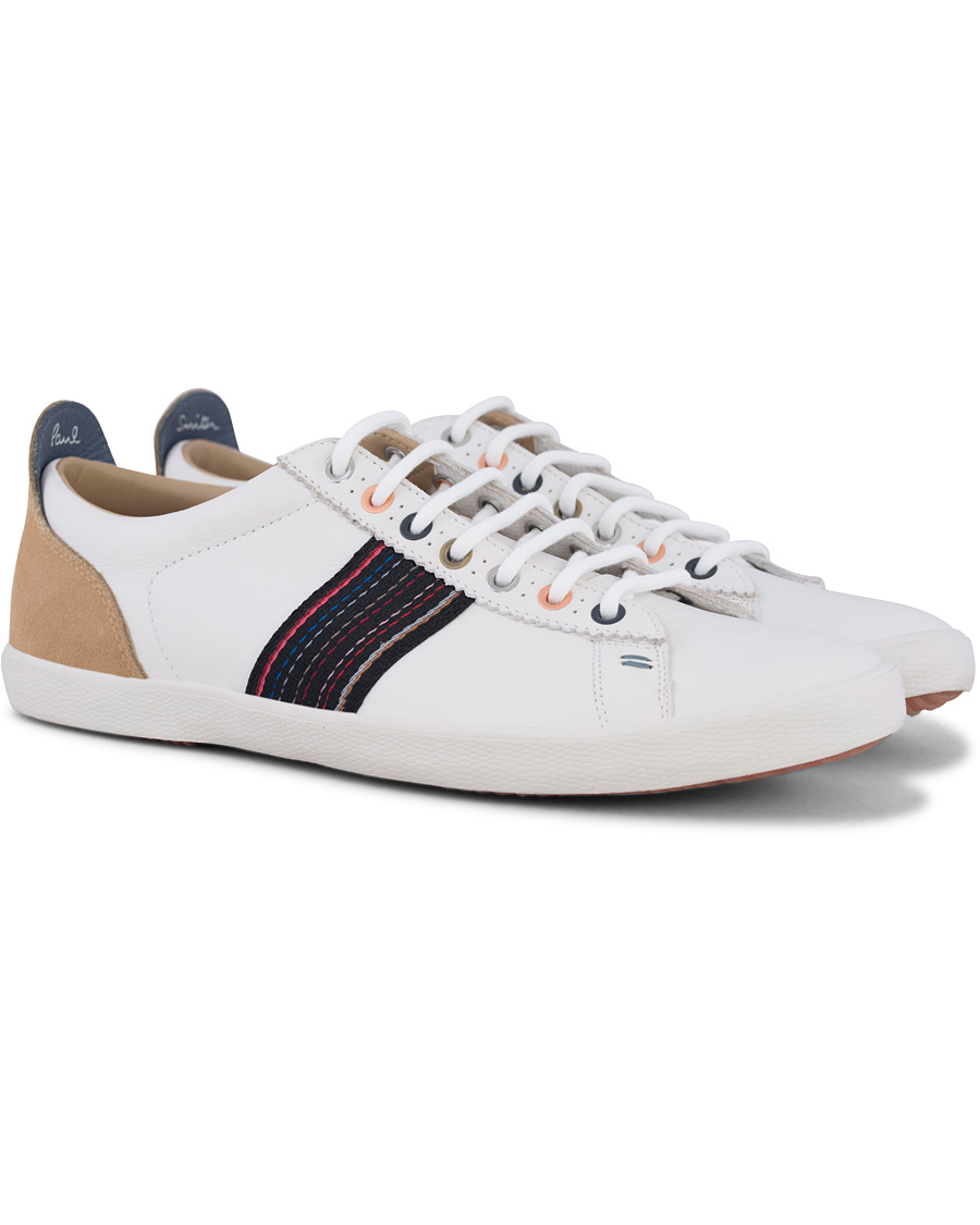 Herre | Paul Smith Shoe Osmo Sneaker White Mono Lux | Paul Smith Shoe | Osmo Sneaker White Mono Lux