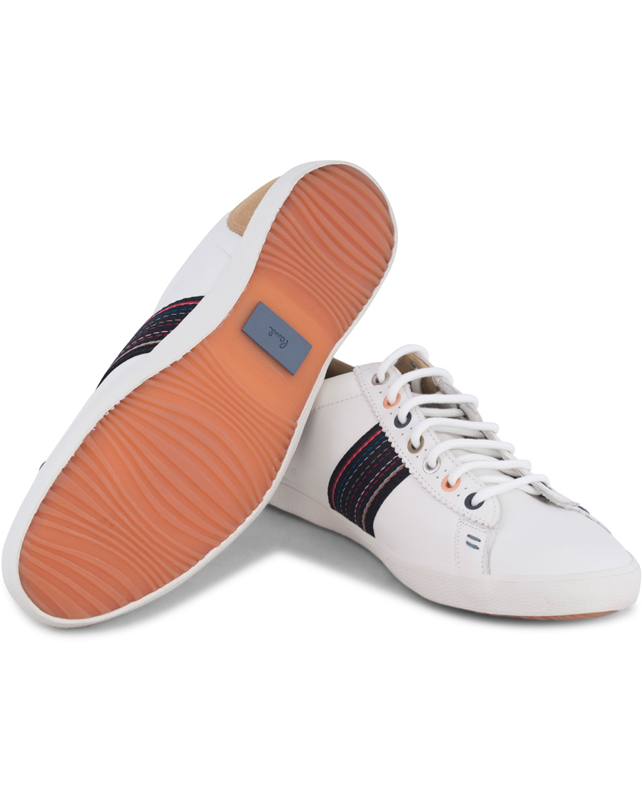 Herre | Paul Smith Shoe Osmo Sneaker White Mono Lux | Paul Smith Shoe | Osmo Sneaker White Mono Lux