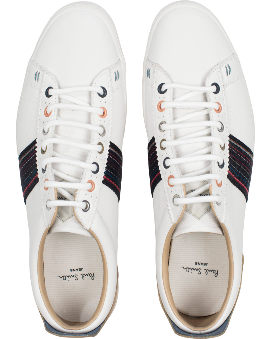 Herre | Paul Smith Shoe Osmo Sneaker White Mono Lux | Paul Smith Shoe | Osmo Sneaker White Mono Lux