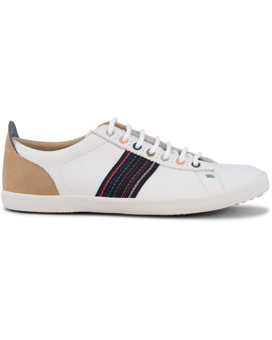 Herre | Paul Smith Shoe Osmo Sneaker White Mono Lux | Paul Smith Shoe | Osmo Sneaker White Mono Lux