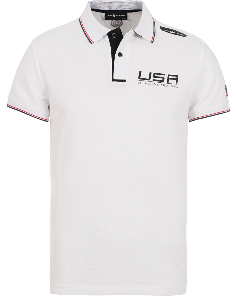 Herre | Polotrøjer | Sail Racing | Race International USA Polo White