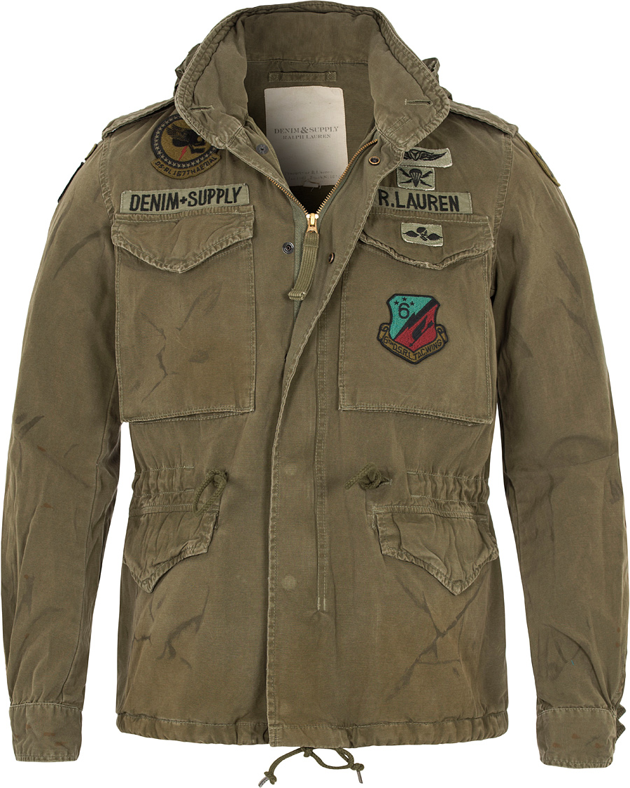 Herre | Jakker | Denim & Supply Ralph Lauren | Field Jacket Marine Corp Olive