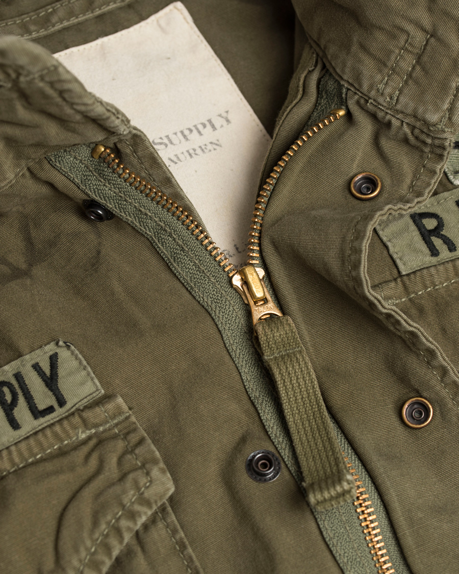 Herre | Jakker | Denim & Supply Ralph Lauren | Field Jacket Marine Corp Olive