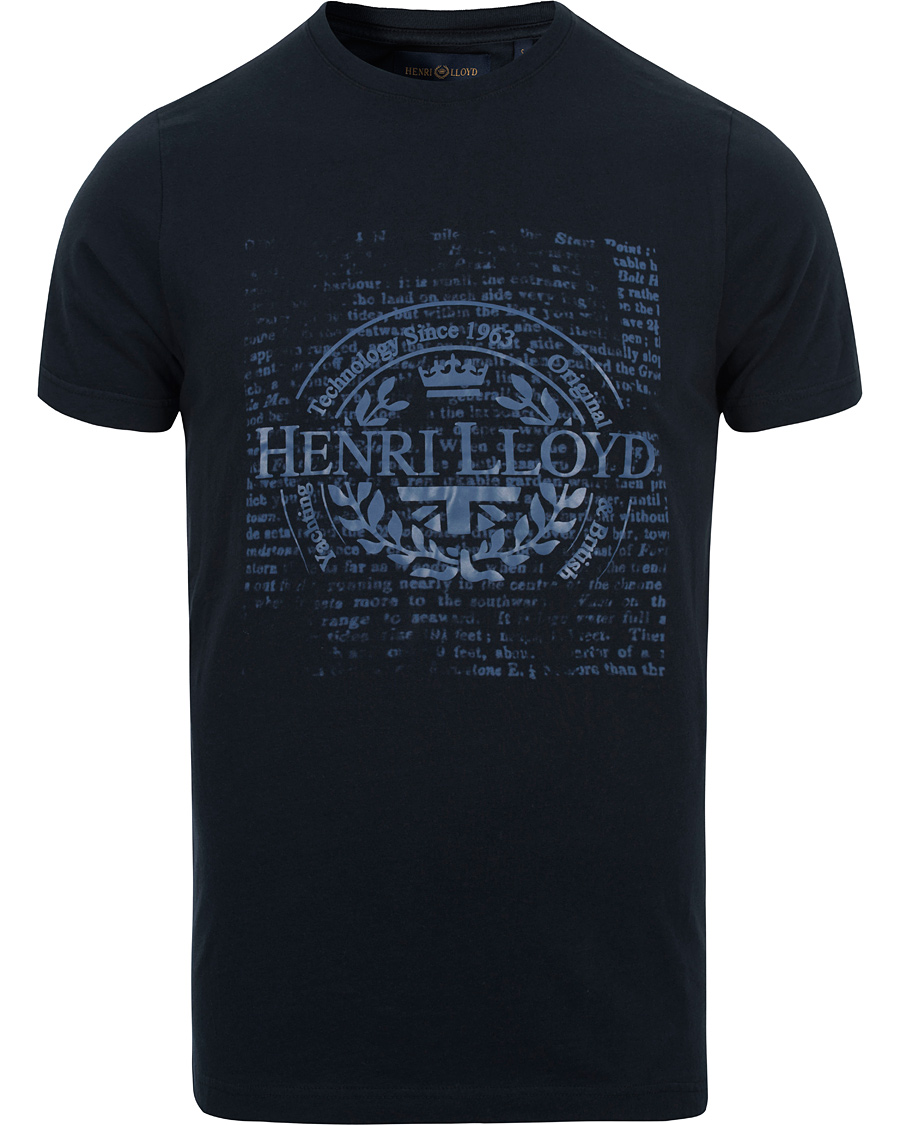Herre | T-Shirts | Henri-Lloyd | Henri Lloyd Magor Regular Tee Navy