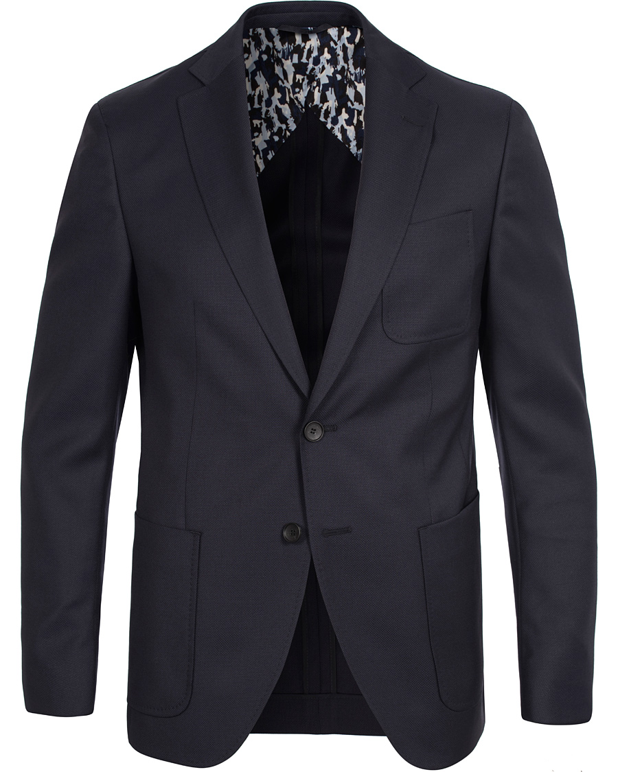 Herre | Blazere & jakker | BOSS BLACK | BOSS Raye4 Stretch Blazer Navy