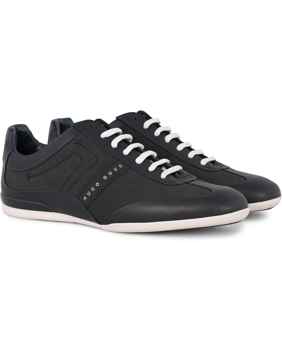 Herre | BOSS Athleisure Space Sneaker Dark Blue | BOSS GREEN | BOSS Athleisure Space Sneaker Dark Blue
