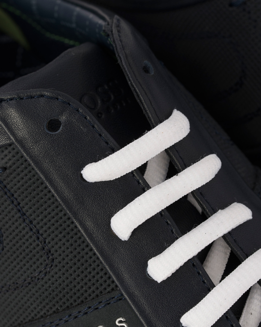 Herre | BOSS Athleisure Space Sneaker Dark Blue | BOSS GREEN | BOSS Athleisure Space Sneaker Dark Blue
