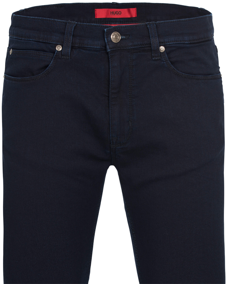 Herre | Jeans | HUGO | 734 Skinny Fit Stretch Jeans Dark Blue