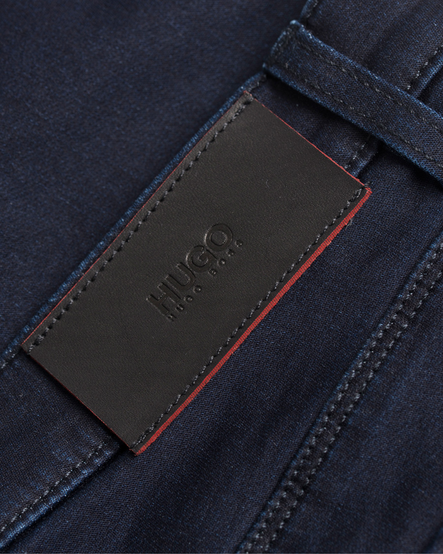 Herre | Jeans | HUGO | 734 Skinny Fit Stretch Jeans Dark Blue