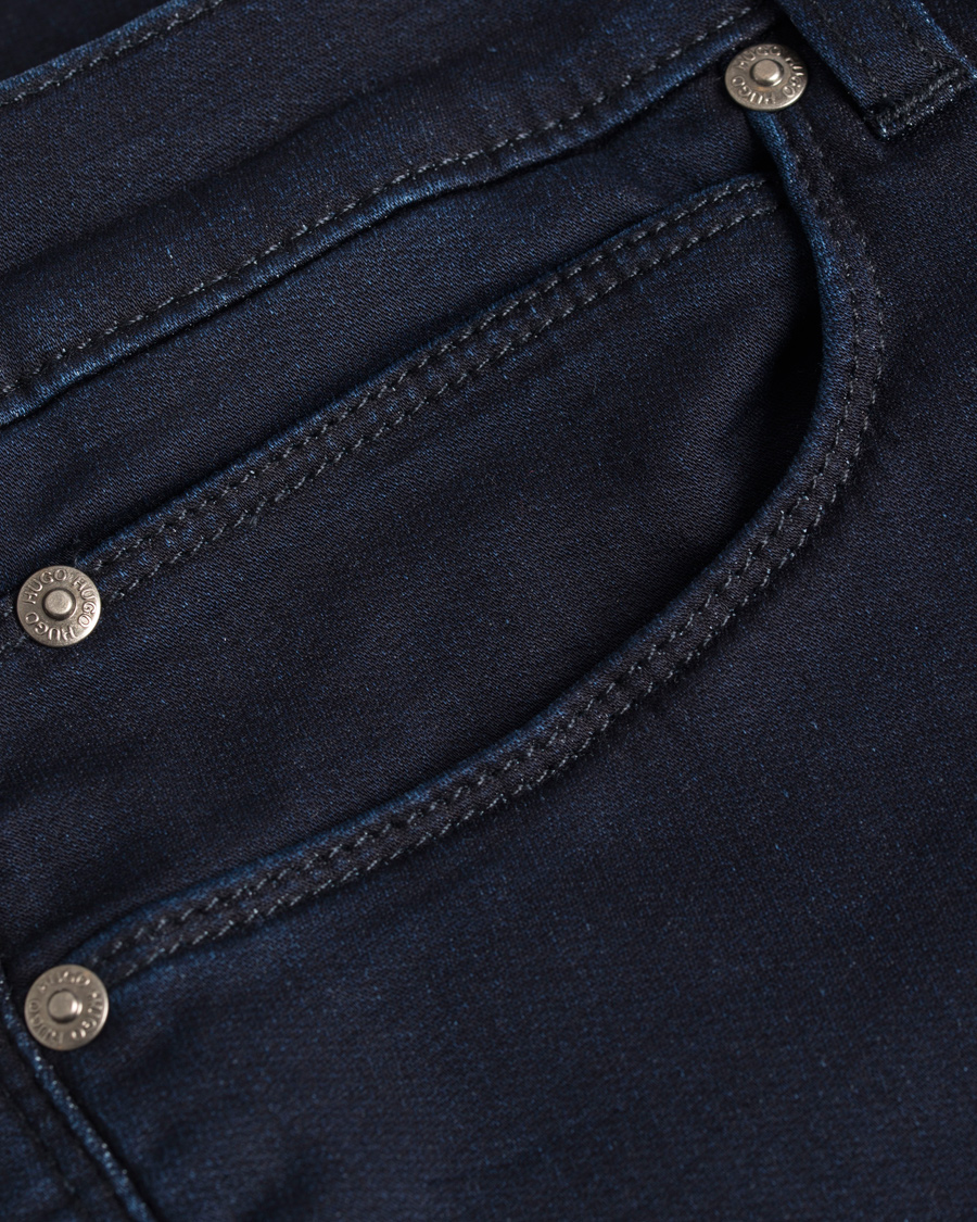Herre | Jeans | HUGO | 734 Skinny Fit Stretch Jeans Dark Blue