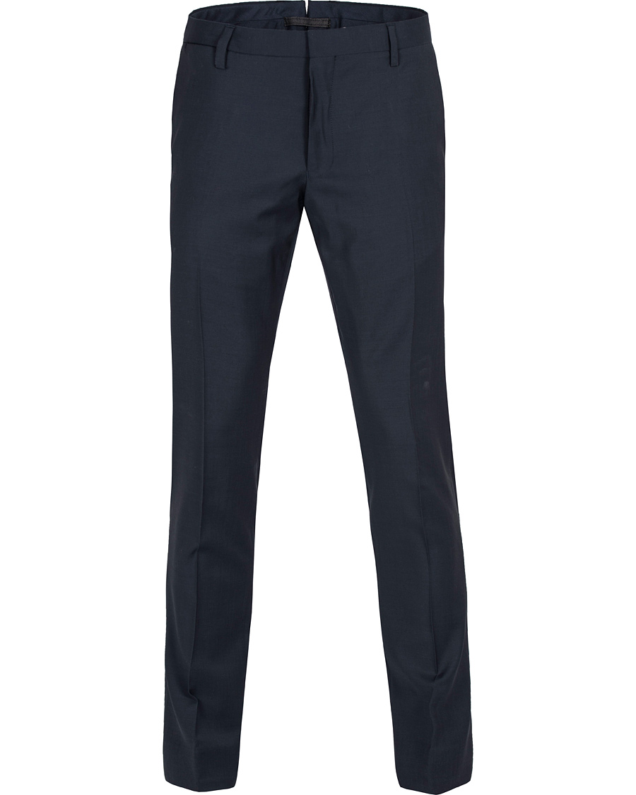 Herre | Bukser | GANT Diamond G | Tailored Slim Travel Pant Ink