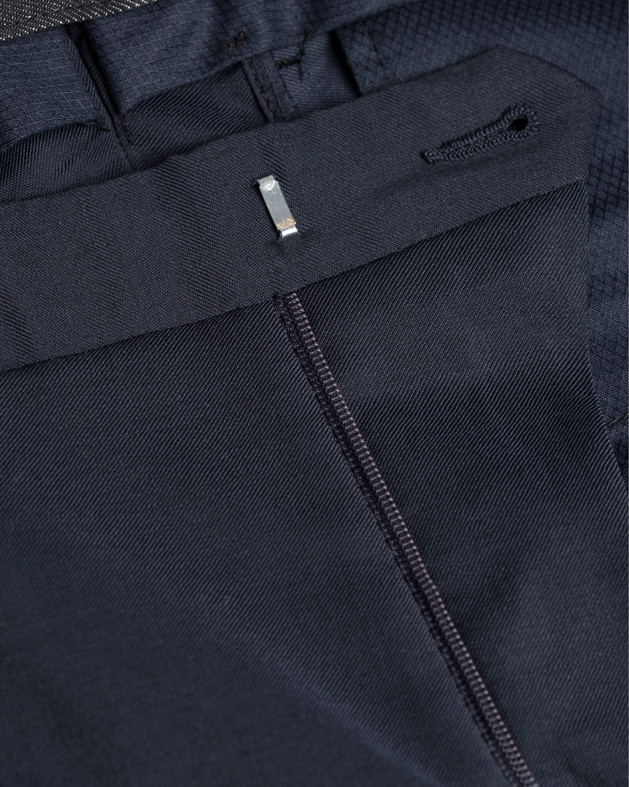 Herre | Bukser | GANT Diamond G | Tailored Slim Travel Pant Ink