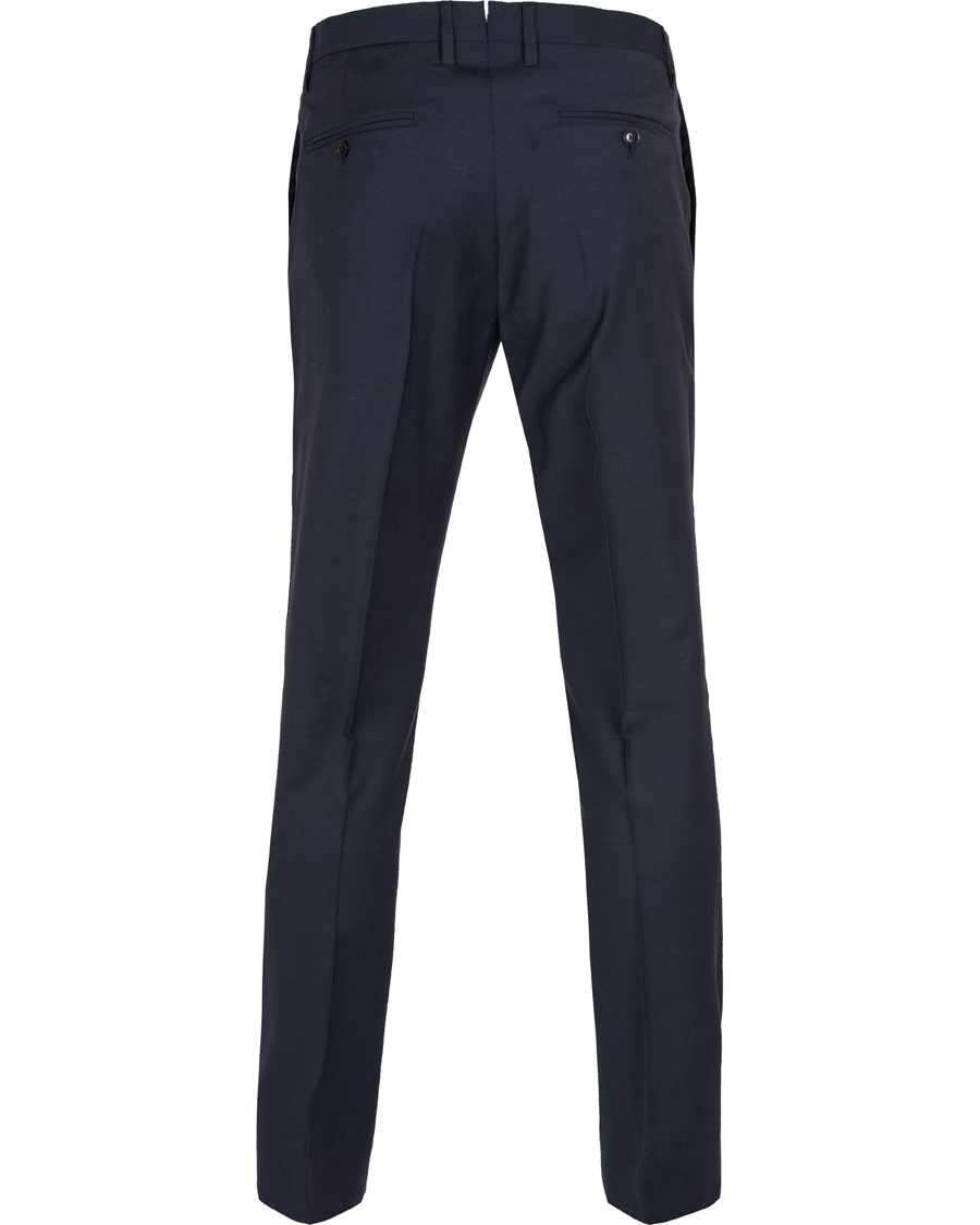 Herre | Bukser | GANT Diamond G | Tailored Slim Travel Pant Ink