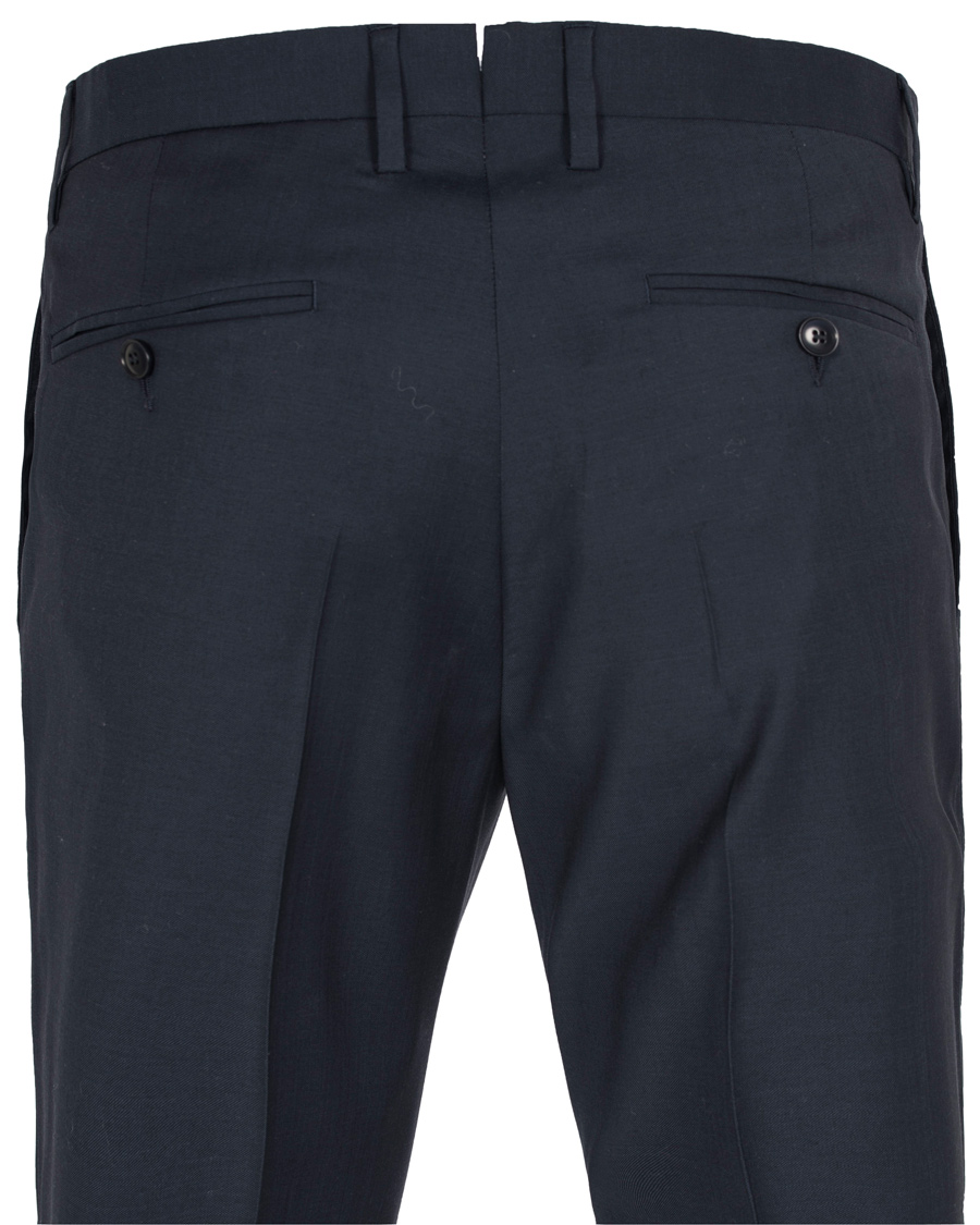 Herre | Bukser | GANT Diamond G | Tailored Slim Travel Pant Ink