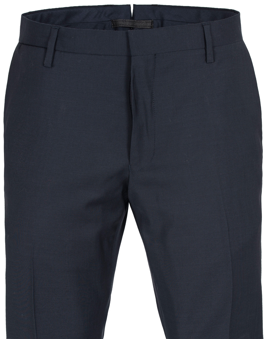 Herre | Bukser | GANT Diamond G | Tailored Slim Travel Pant Ink