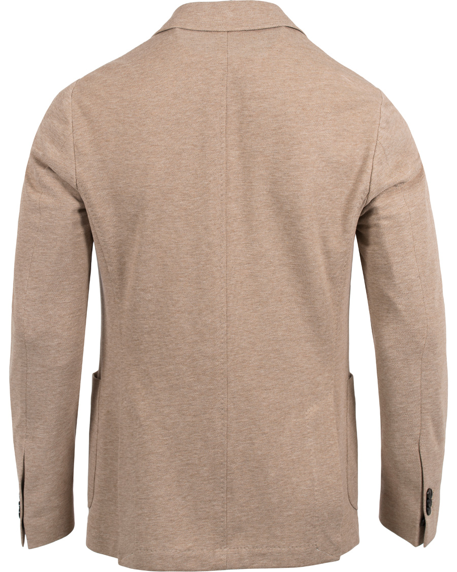 Herre | Blazere & jakker | GANT | The Jersey Weekender Fit Blazer Dark Khaki