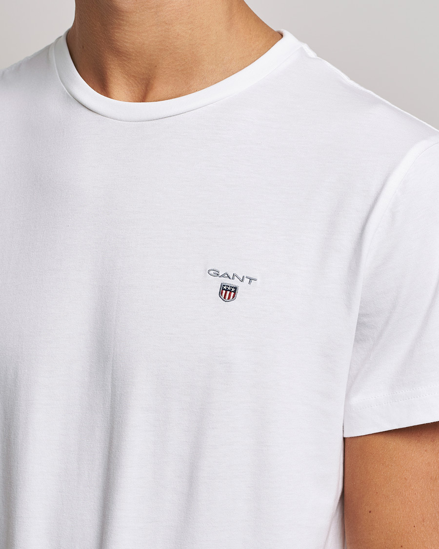 Herre | T-Shirts | GANT | The Original Solid Tee White