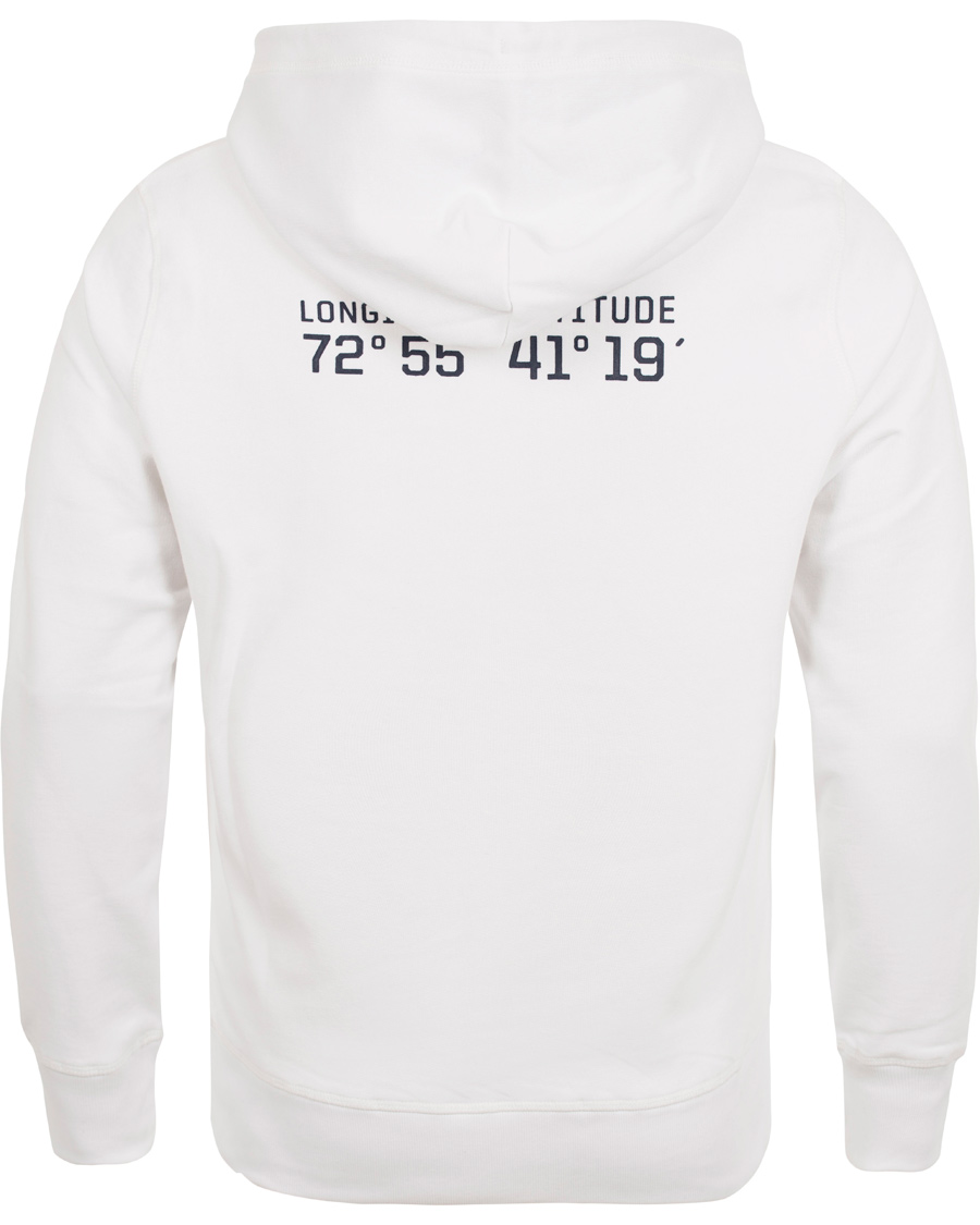 Herre | Trøjer | GANT | U.S - 49 Hoodie White
