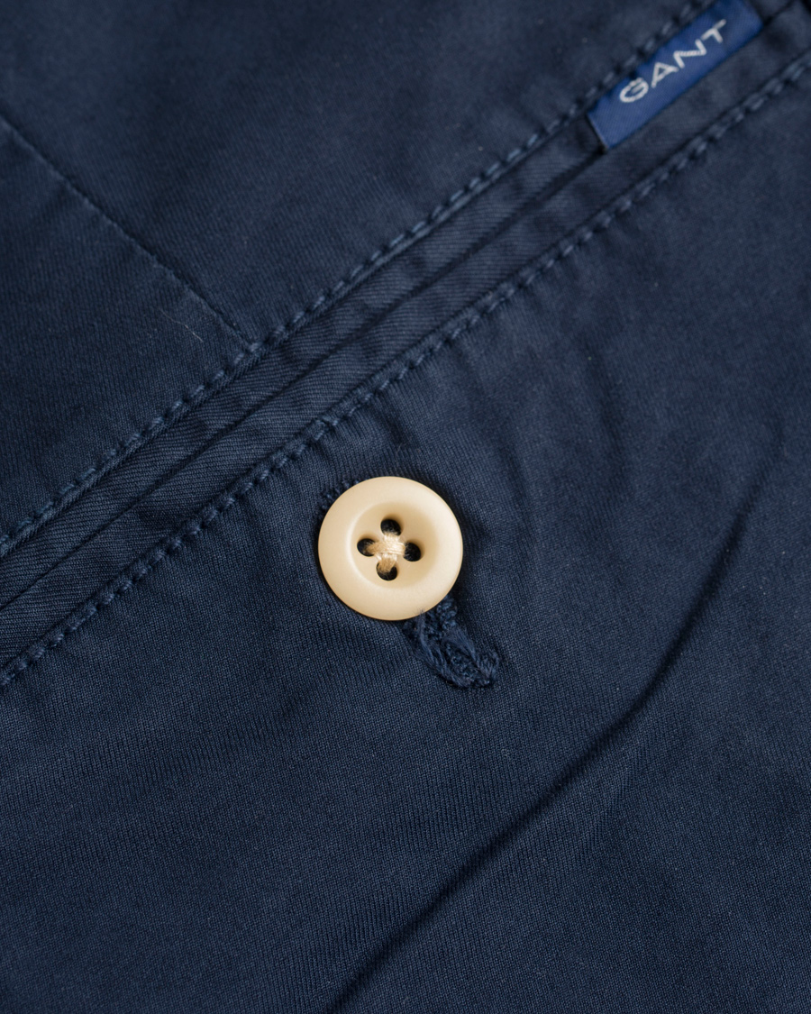 Herre | Shorts | GANT | Summer Chino Shorts Evening Blue