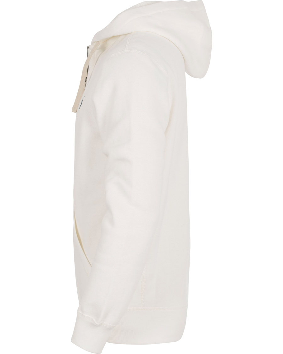 Herre | Trøjer | Polo Ralph Lauren | Full Zip Hoodie Deckwash White