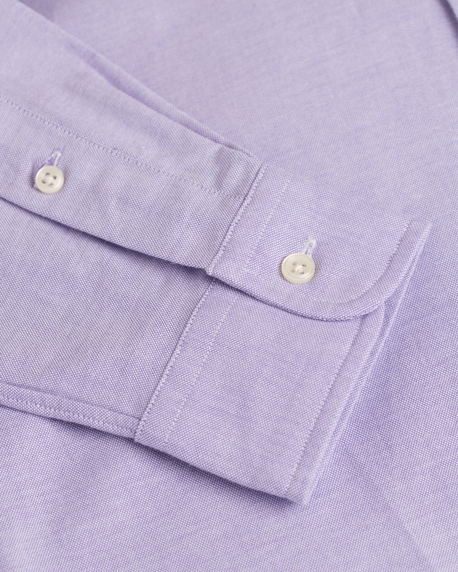 Herre | Skjorter | Polo Ralph Lauren | Slim Fit Oxford Stretch Shirt Violet