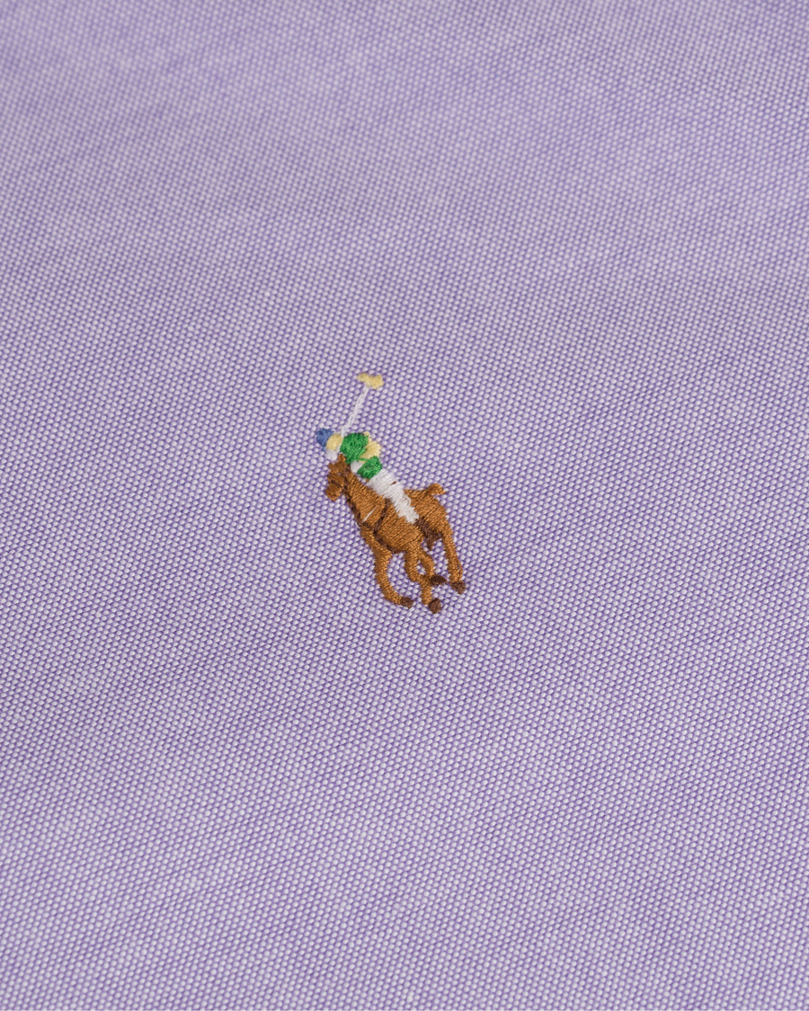 Herre | Skjorter | Polo Ralph Lauren | Slim Fit Oxford Stretch Shirt Violet