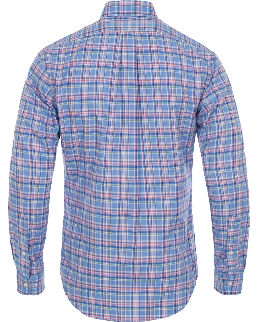 Herre | Skjorter | Polo Ralph Lauren | Slim Fit Luxury Oxford Shirt Blue/Orange