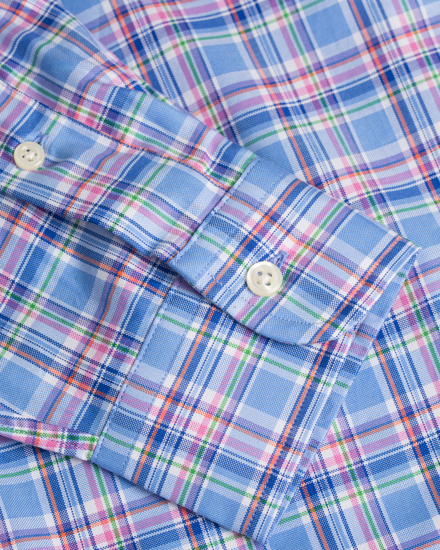 Herre | Skjorter | Polo Ralph Lauren | Slim Fit Luxury Oxford Shirt Blue/Orange