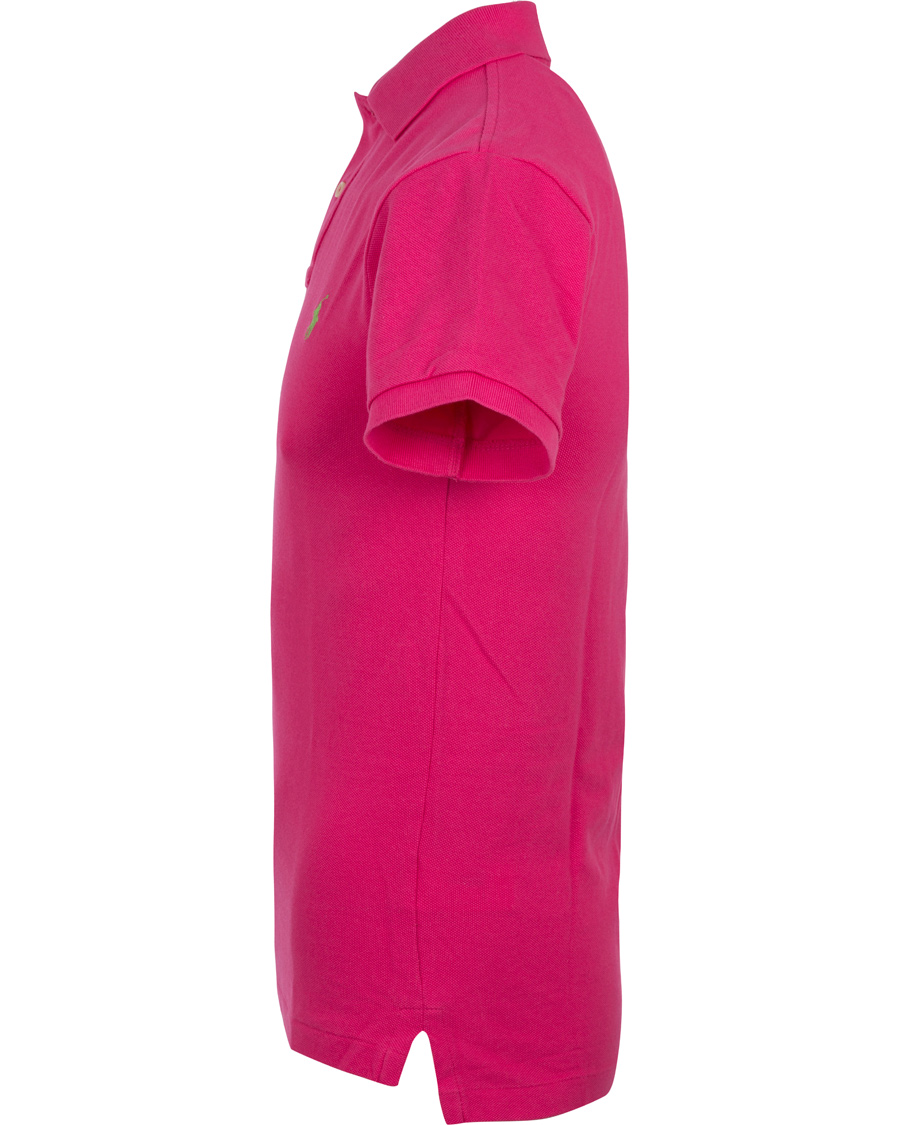 Herre | Polotrøjer | Polo Ralph Lauren | Slim Fit Polo Ultra Pink