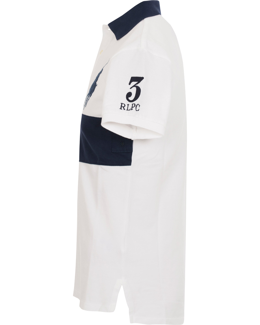 Herre | Polotrøjer | Polo Ralph Lauren | Blackwatch Block Stripe Polo White