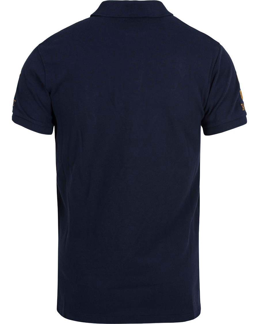 Herre | Polotrøjer | Polo Ralph Lauren | Blackwatch Diagonal Stripe Polo French Navy