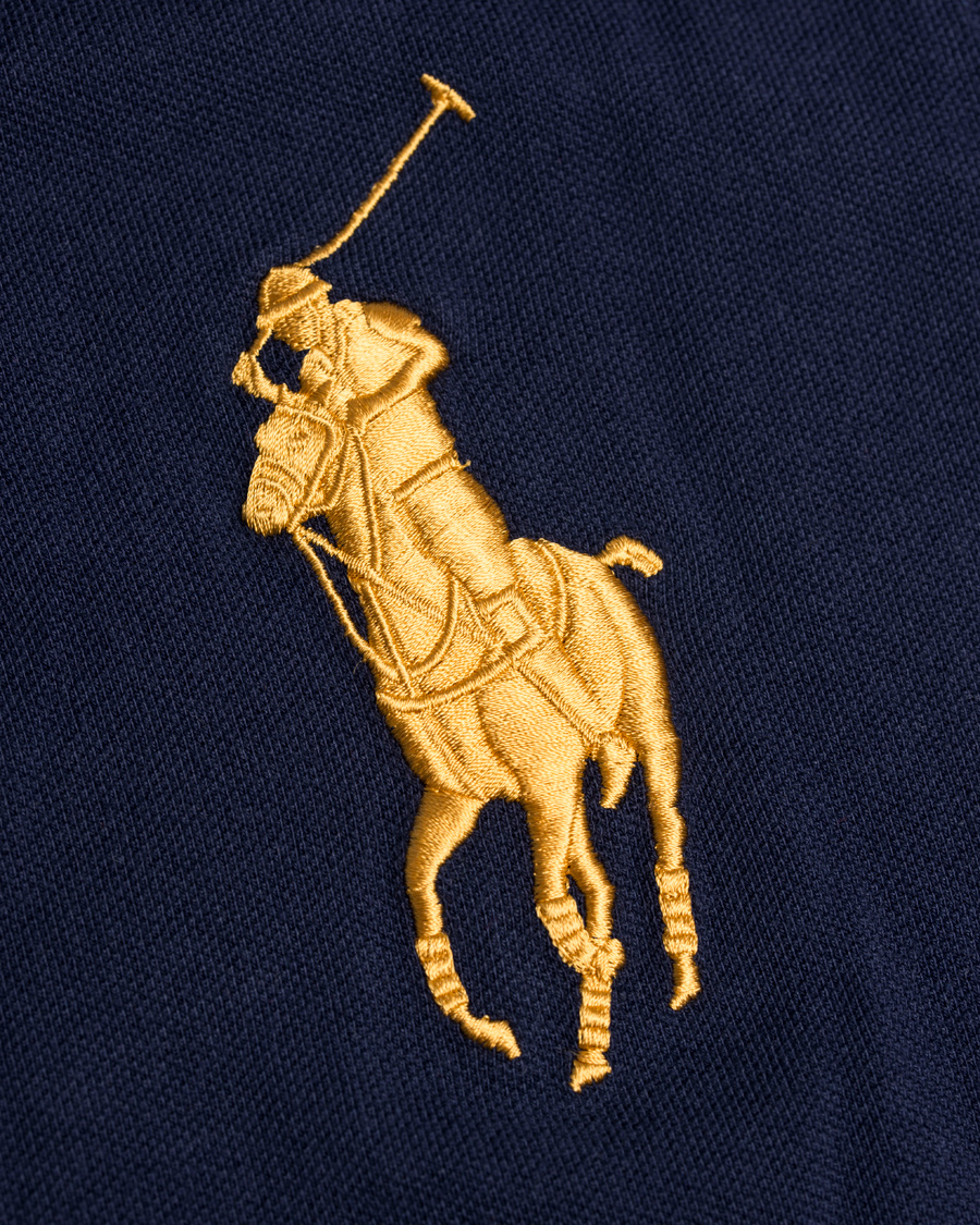 Herre | Polotrøjer | Polo Ralph Lauren | Blackwatch Diagonal Stripe Polo French Navy