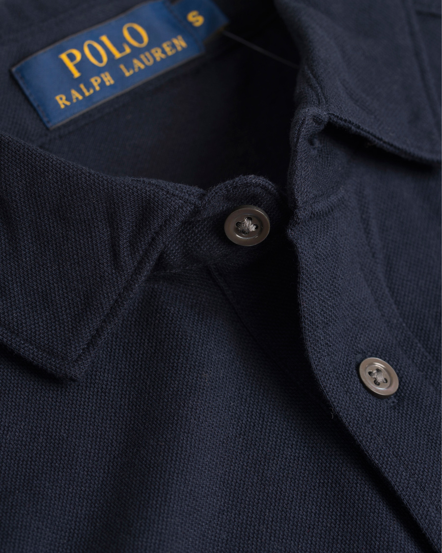 Herre | Trøjer | Polo Ralph Lauren | Moto Military Shirt Sweater Aviator Navy