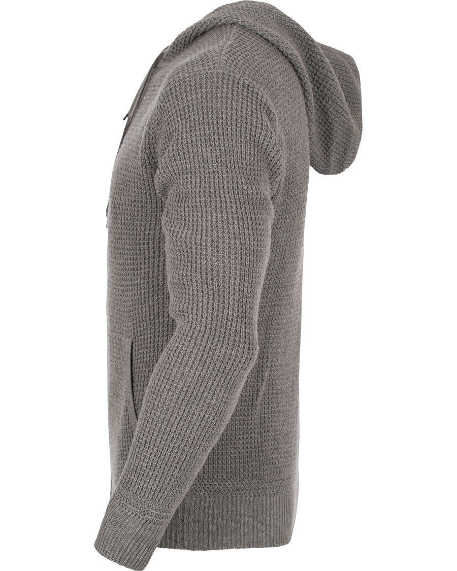Herre | Trøjer | Polo Ralph Lauren | Cotton/Cashmere Stone Washed Hoodie Medium Grey