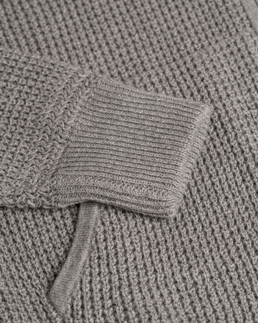 Herre | Trøjer | Polo Ralph Lauren | Cotton/Cashmere Stone Washed Hoodie Medium Grey