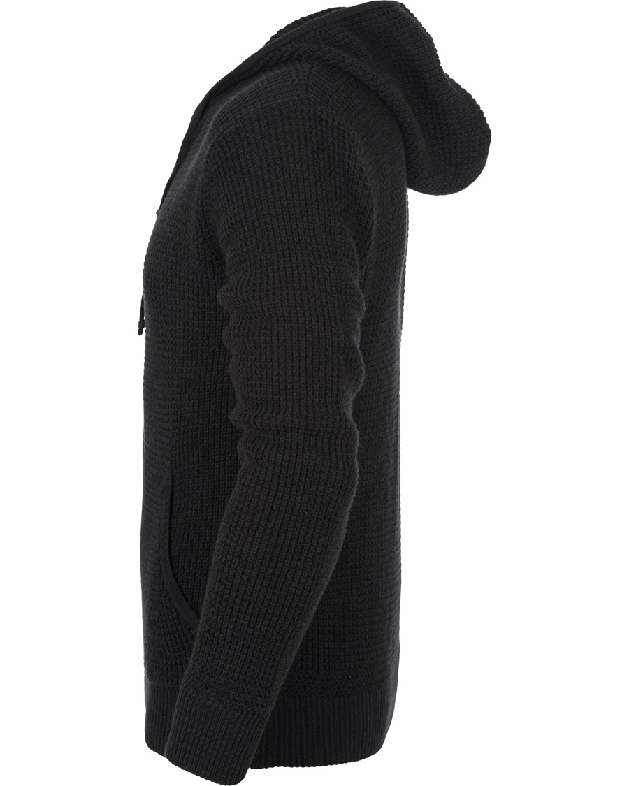 Herre | Trøjer | Polo Ralph Lauren | Cotton/Cashmere Stone Washed Hoodie Polo Black