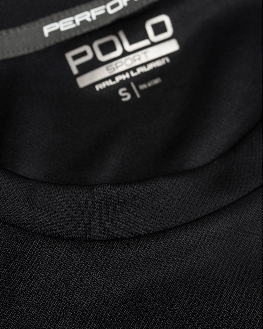 Herre | T-Shirts | Polo Sport Ralph Lauren | Performance Tee Black
