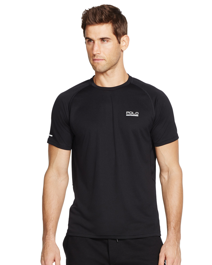 Herre | T-Shirts | Polo Sport Ralph Lauren | Performance Tee Black