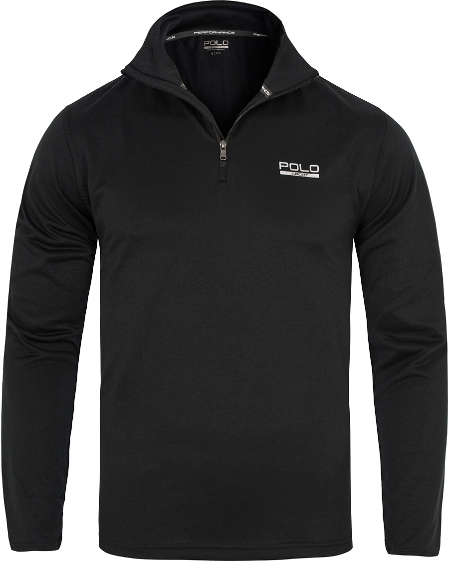 Herre | Trøjer | Polo Sport Ralph Lauren | Performance Tech Half Zip Black