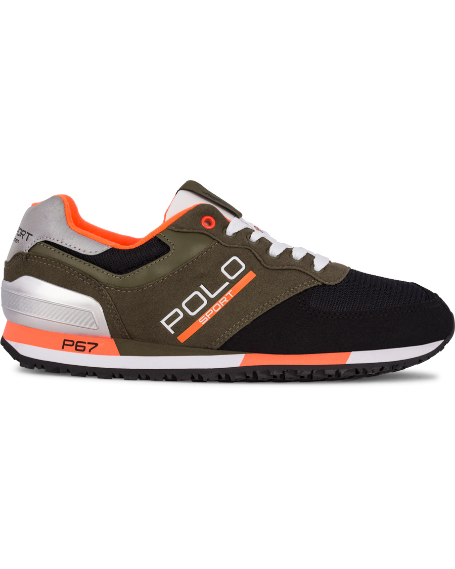 Herre | Polo Sport Ralph Lauren Slaton Polo Running Sneaker Olive | Polo Sport Ralph Lauren | Slaton Polo Running Sneaker Olive