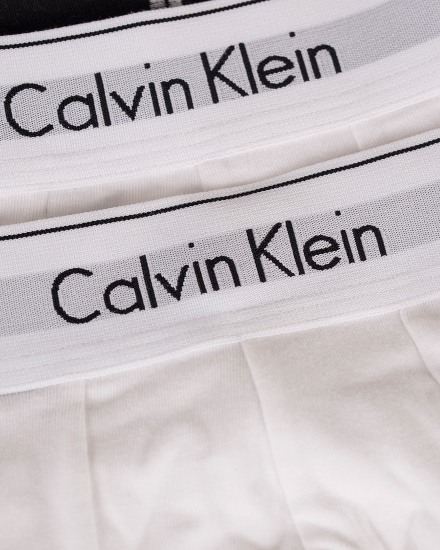 Herre | Undertøj | Calvin Klein | Modern Cotton Stretch Trunk 2-Pack White
