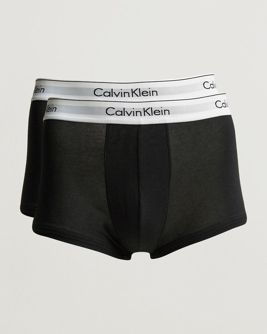 Herre | Undertøj | Calvin Klein | Modern Cotton Stretch Trunk 2-Pack Black