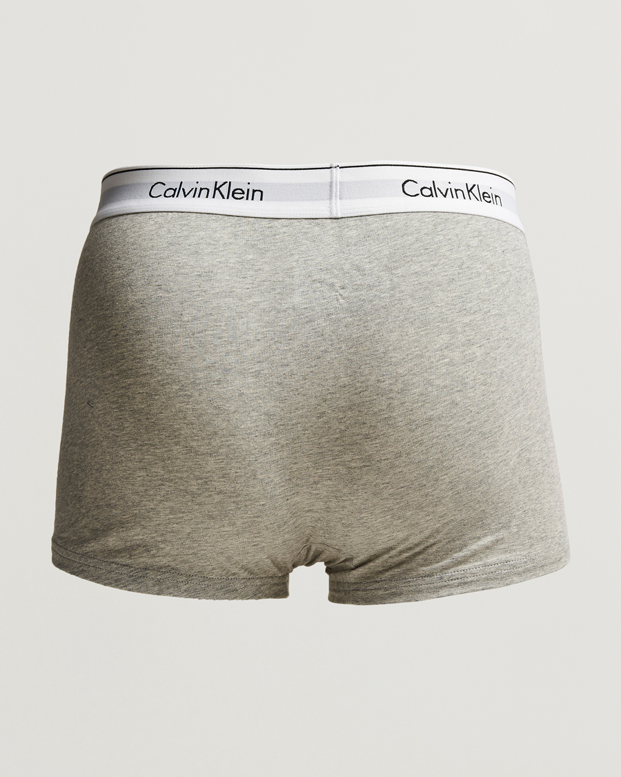 Herre | Calvin Klein | Calvin Klein | Modern Cotton Stretch Trunk Heather Grey/Black