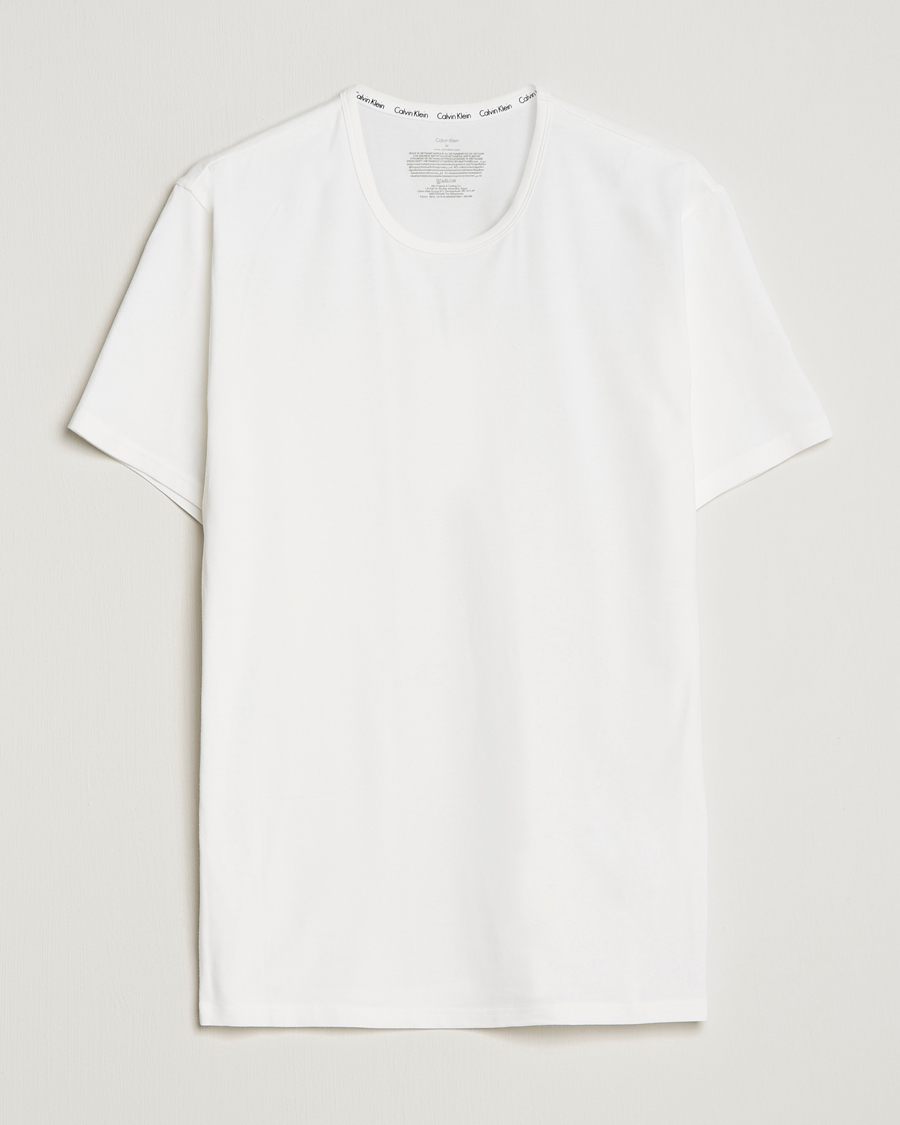 Herre |  | Calvin Klein | Cotton Crew Neck Tee 2- Pack White